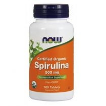 Now. Foods. Spirulina 500 mg. Suplement diety 100 tab.