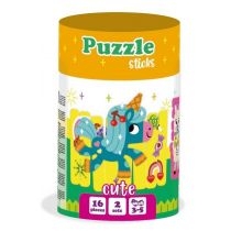 Puzzle sticks 16 el. Cute. Roter. Kafer