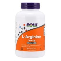 Now. Foods. L-Arginina 500 mg suplement diety 250 kaps.