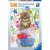 Puzzle 500 el. Kocięta w kubku. Ravensburger