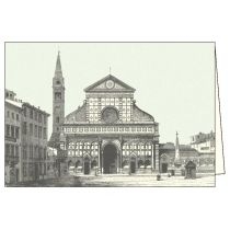 Karnet z kopertą ITW 007 Firenze. Basilica. S. Maria
