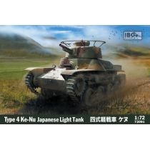 Model plastikowy. Typ 4Ke-Nu japoński czołg lekki. Ibg