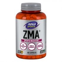 Now. Foods. ZMA - Cynk, Magnez i. Witamina. B6 Suplement diety 180 kaps.