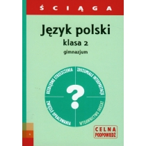 Język polski klasa. II gimnazjum - ściąga