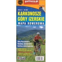 Mapa rowerowa - Karkonosze i góry. Izerskie 1:50000
