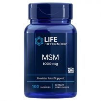 Life. Extension. Siarka. MSM - Metylosulfonylometan. Suplement diety 100 kaps.