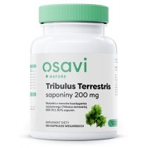 Osavi. Tribulus. Terrestris, saponiny 200 mg. Suplement diety 120 kaps.