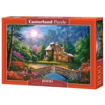 Puzzle 1000 el. Domek w ogrodze książycowym. Castorland