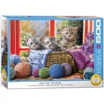 Puzzle 500 el. Knittin' Kittens 6500-5500 Eurographics