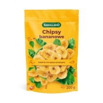 Bakalland. Chipsy bananowe 200 g[=]