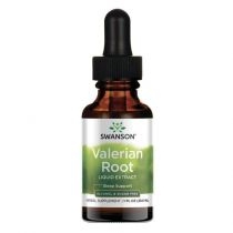 Swanson. Valerian root liquid extract. Suplement diety 29,6
