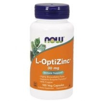 Now. Foods. L-Opti. Zinc 30 mg - suplement diety 100 kaps.