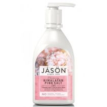 Jason. Odżywcza pianka do kąpieli i płyn do mycia ciała- różowa sól himalajska