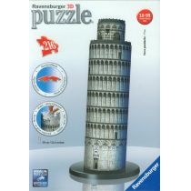 Puzzle 3D Budynki: Krzywa. Wieża w. Pizie. Ravensburger