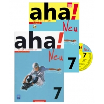 Aha! Neu. Podręcznik z. CD audio i zeszyt ćwiczeń do języka niemieckiego dla klasy 7 szkoły podstawowej. Kurs podstawowy