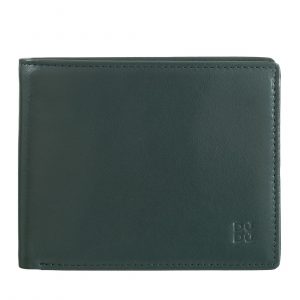 DUDU Męskie skórzany portfel. RFID wielokolorowy z kieszeniami na monety i karty kredytowe