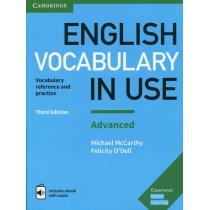 English. Vocabulary in. Use. Advanced. Vocabulary reference and practice. Third. Edition + Książka w wersji cyfrowej
