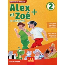 Alex et. Zoe plus 2 podręcznik + CD MP3