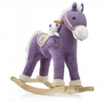 Koń na biegunach. Pony purple. Milly. Mally