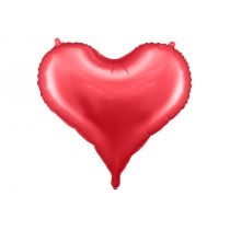 Balon foliowy. Serce 75x64.5 cm czerwony