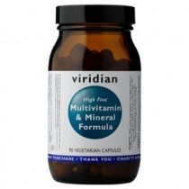 Viridian. High. Five. Multivit & Mineral. Formula - suplement diety 90 kaps.