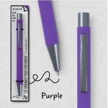If. Długopis. Bookaroo. Purple czarny