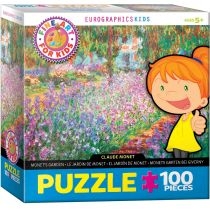 Puzzle 100 el. Smartkids. Monets. Garden by. Claude. Monet. Eurographics