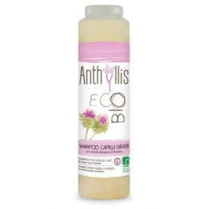 Anthyllis. Eco. Bio. Szampon do włosów tłustych i z łupieżem na bazie wyciągu z łopianu 250 ml