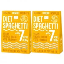 Diet-Food. Makaron konjac spaghetti. Zestaw 2 x 385 g. Bio