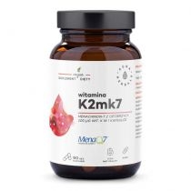 Aura. Herbals. Witamina. K2 MK7 200 mcg. Suplement diety 90 kaps.