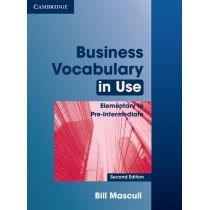 Business. Vocabulary in. Use. Elementary to. Pre-Intermediate 2ed with answers