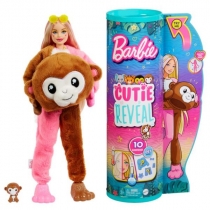 Barbie. Cutie. Reveal. Dżungla. Małpka. HKR01 Mattel