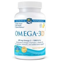 Nordic. Naturals. Omega-3D Suplement diety 60 kaps.