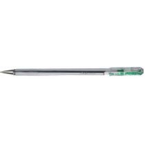 Pentel. Długopisy. Super. B BK77 zielony 12 szt.