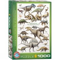 Puzzle 1000 el. Dinosaurs of. Cretaceous. Period. Eurographics