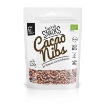Diet-Food. Kruszone surowe ziarna kakaowca 200 g. Bio