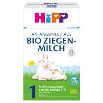Hipp 1 Mleko początkowe z mleka koziego od urodzenia 400 g. Bio