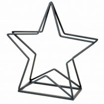 H&S Decoration. Kosz na drewno w kształcie gwiazdy