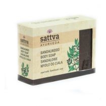 Sattva. Body. Soap indyjskie mydło glicerynowe w kostce. Sandalwood 125 g[=]