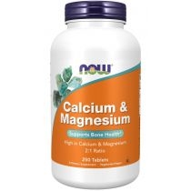 Now. Foods. Calcium & Magnesium - Wapń 500 mg i. Magnez 250 mg. Suplement diety 250 tab.