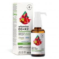 Aura. Herbals. Witamina. D3 2000 IU + K2 Vegan - suplement diety 50 ml