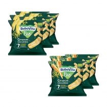 Bobo. Vita. Mix chrupeczków kukurydzianych (bananowe, marchewkowe) 9 x 20 g. Bio