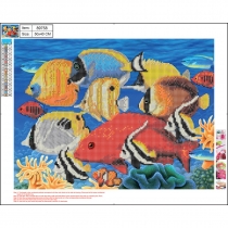Centrum. Mozaika diamentowa 5D. Fish 89758 40 x 50 cm