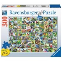 Puzzle 300 el. 99 zachwycających ptaków. Ravensburger