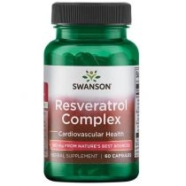 Swanson. Resveratrol complex - suplement diety 60 kaps.