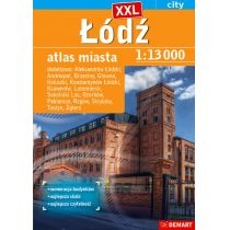 Atlas miasta Łódź +15 XXL 1:13 000