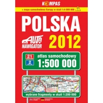 Atlas samochodowy. Polska 1:500 000