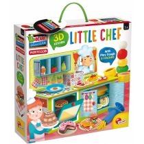 Montessori. Little. Chef 3D + plastelina. Lisciani