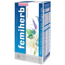 Biovitalium. Femiherb w okresie menopauzy - suplement diety 60 kaps.
