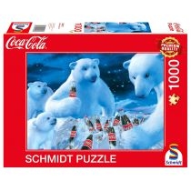Puzzle 1000 el. Coca-Cola. Niedźwiedzie polarne. Schmidt